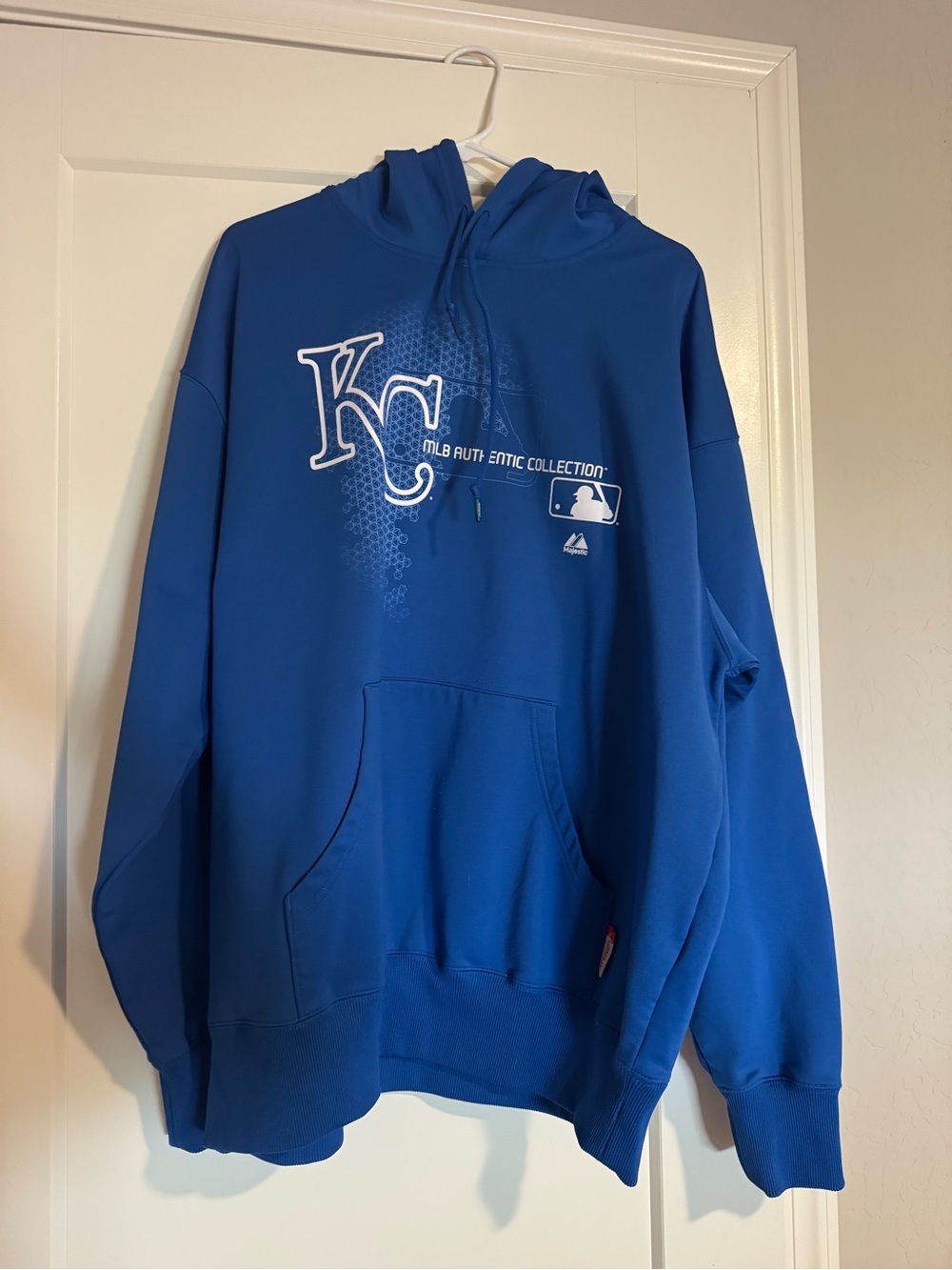 Majestic Kansas City Royals MLB Hoodie Size XL